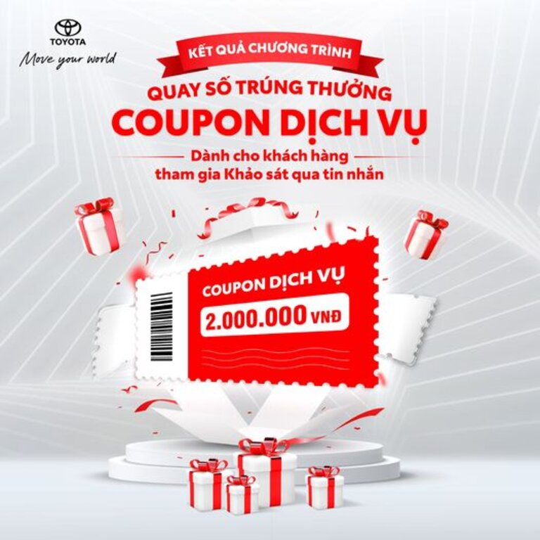 KẾT QUẢ CHƯƠNG TRÌNH QUAY SỐ TRÚNG THƯỞNG COUPON